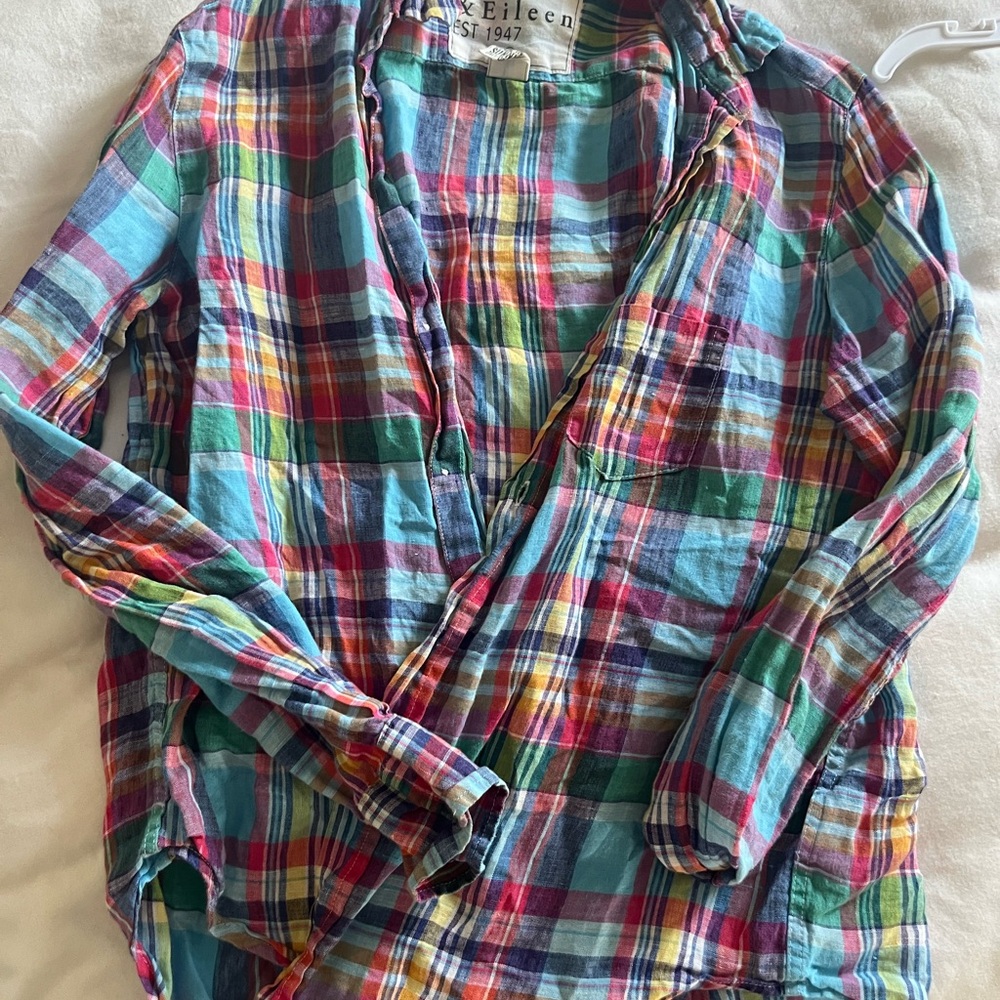 Frank & Eileen Multicolor Plaid Shirt